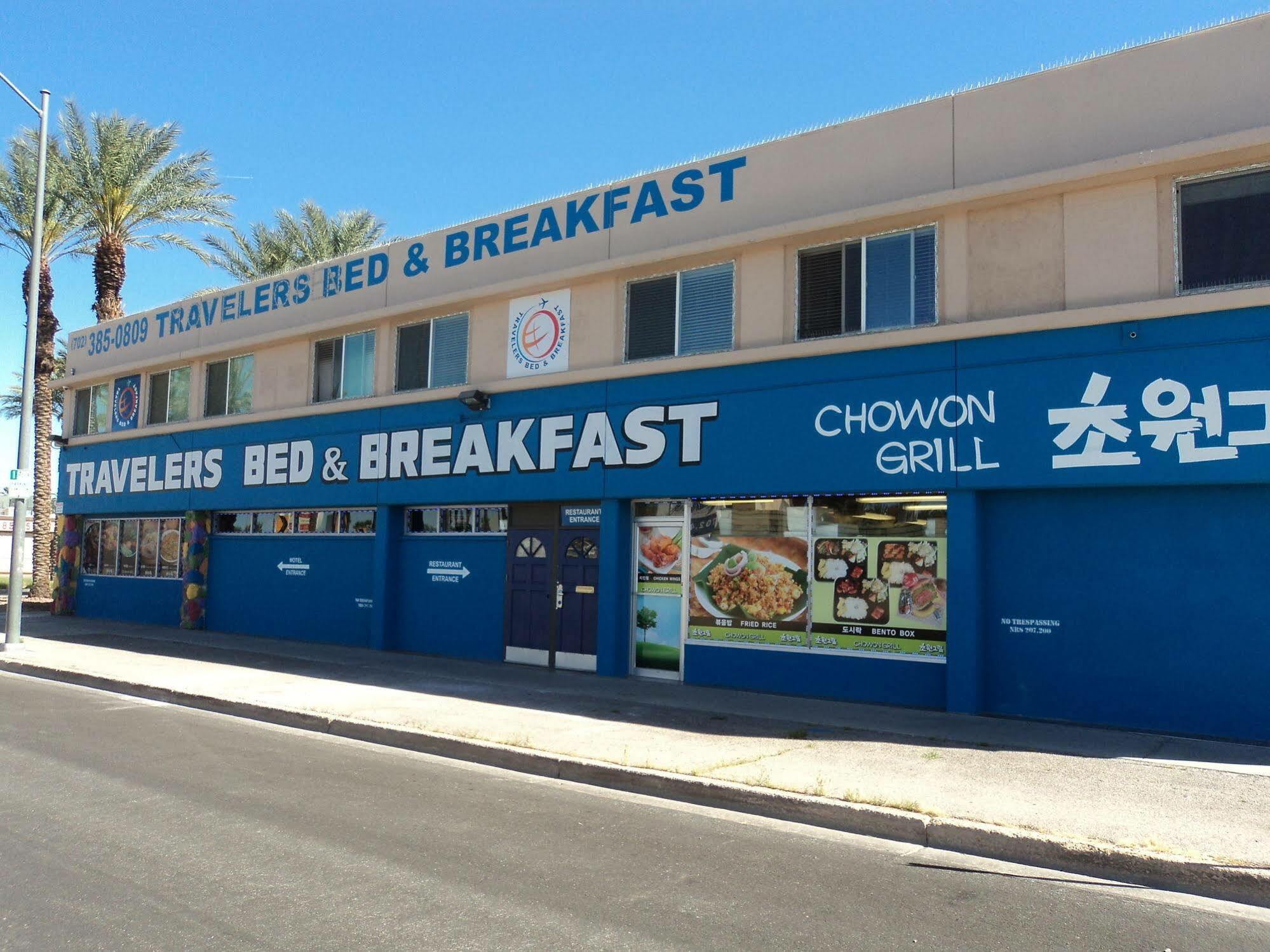 Travelers Bed & Breakfast Hostel Las Vegas Eksteriør bilde